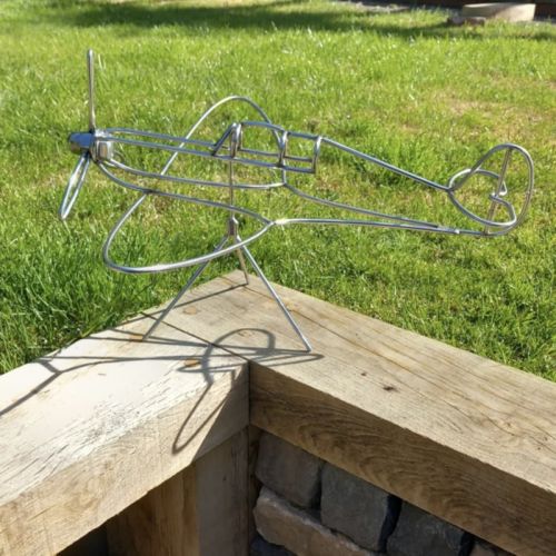 spitfire garden ornament